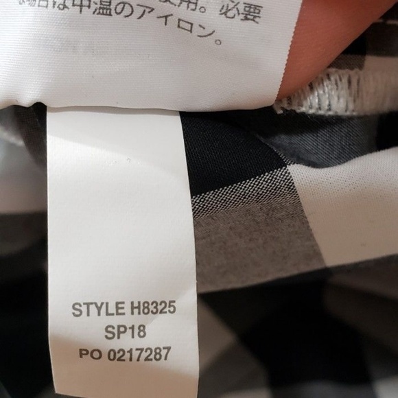 J. Crew Maybe One-Shoulder Mix Gingham Top - Picture 5 of 8